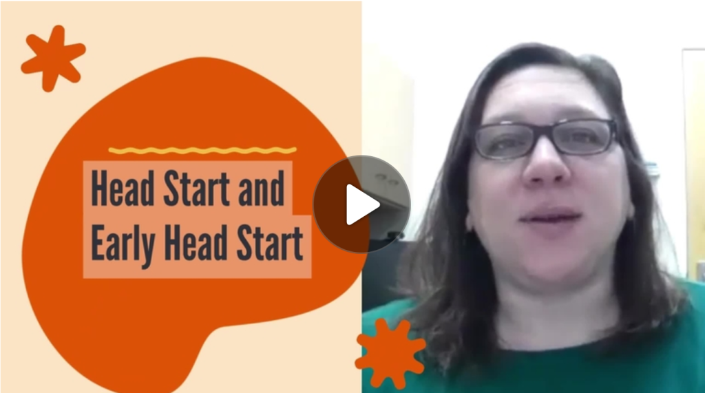 Link: Click to listen to the Head Start and Early Head Start presentation
